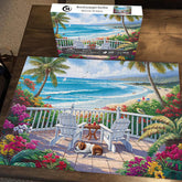 Beach Lounger Jigsaw Puzzle 1000 Pieces